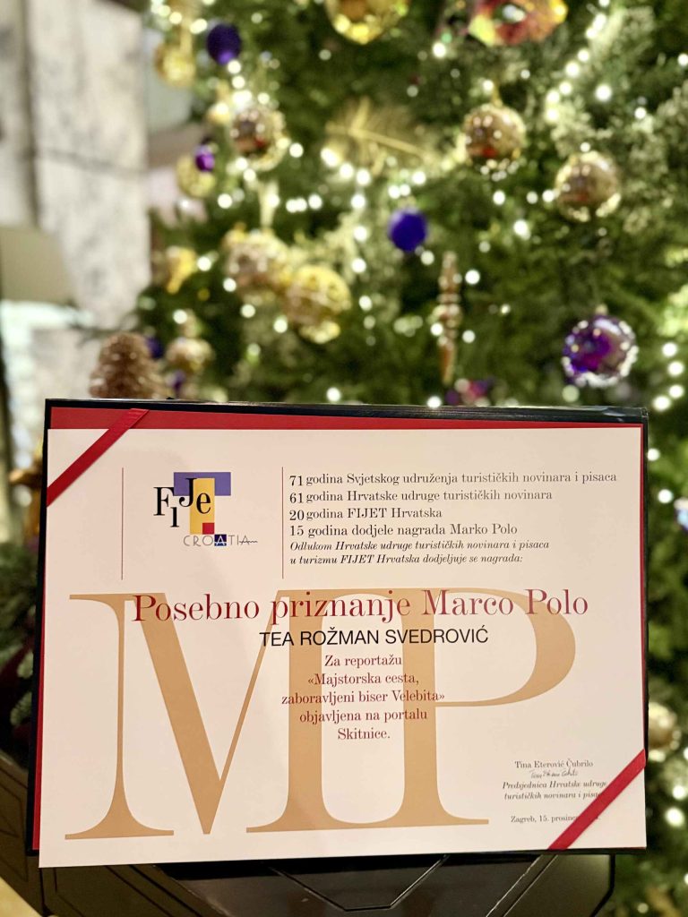 tea rozman svedrovic priznanje majstorska cesta 2