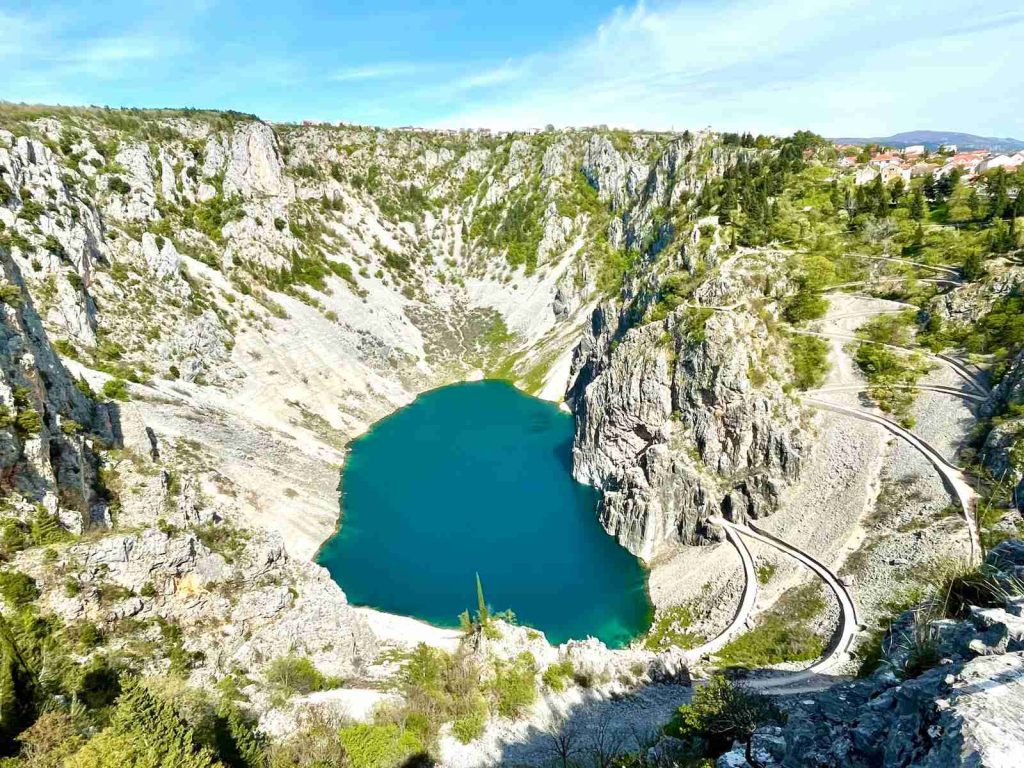 modro jezero imotski