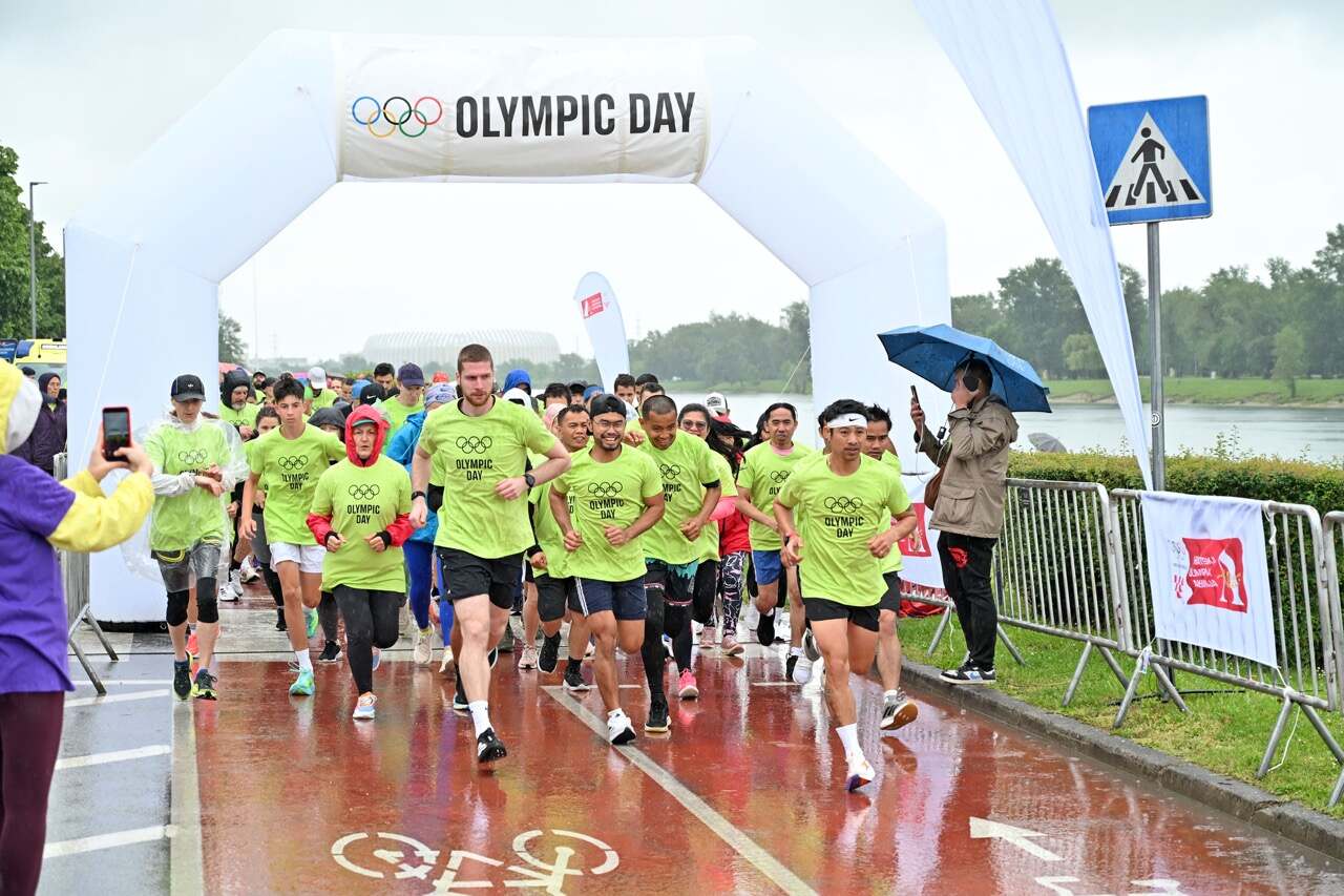 olympic day run