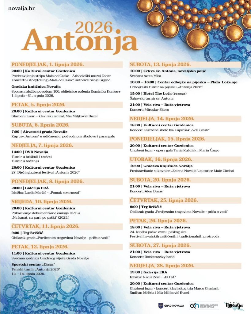 antonja novalja 2026