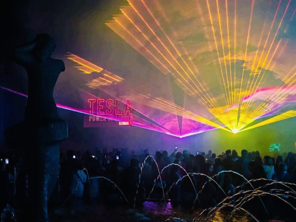 tesla power of lights